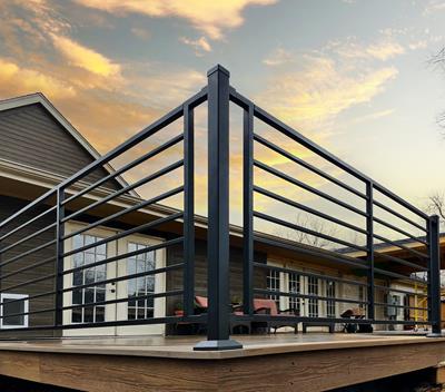 steel railing