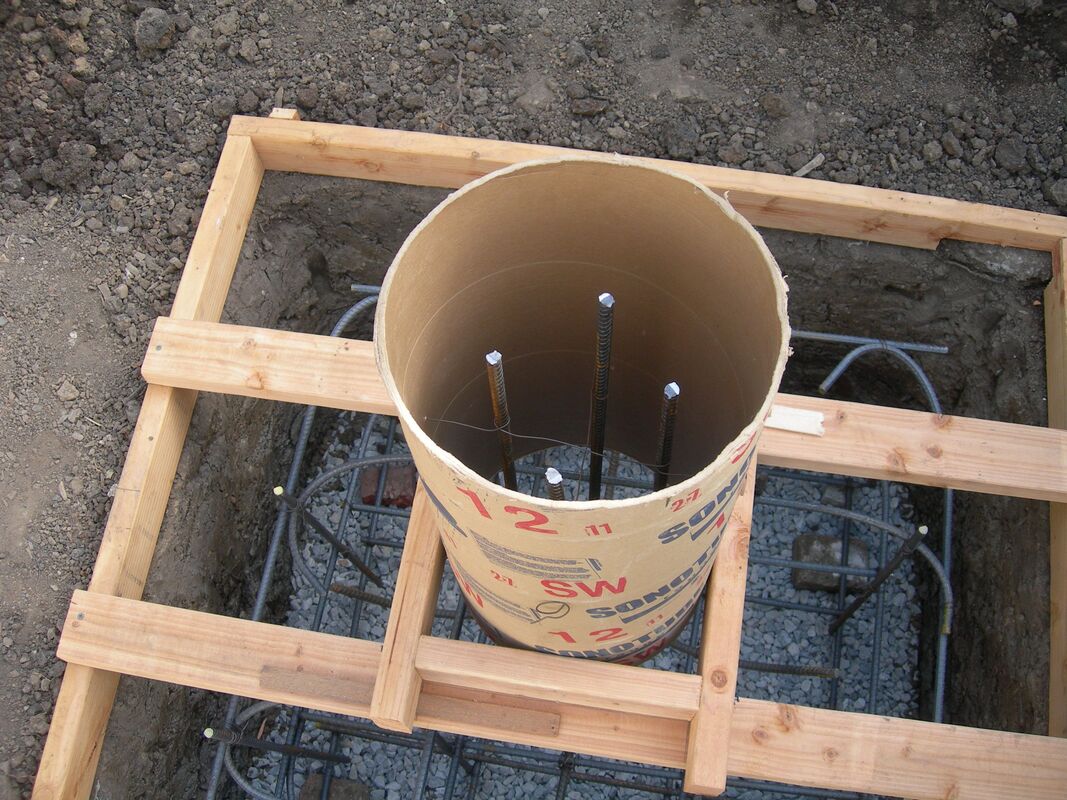 Deck footings